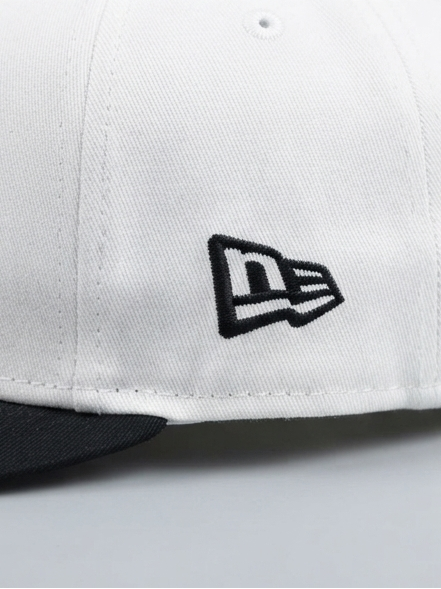 New Era x Chrome Hearts Style Triple Leather Cross Patch Fitted Cap