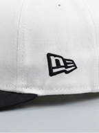 New Era x Chrome Hearts Style Triple Leather Cross Patch Fitted Cap
