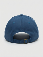 Vintage Washed Blue Distressed Embroidered Baseball Cap - NETUX