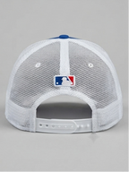 New Era 9FORTY New York Yankees Royal Blue & White Trucker Snapback Cap