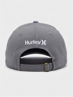New Era x Hurley Grey Galaxy Print Visor Adjustable Baseball Cap