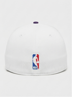 New Era NBA Los Angeles Lakers Off-White & Purple Floral Embroidered Cap