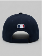 New Era Navy Blue Gothic "Respect" Lightning Graphic Adjustable Cap