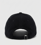 New Era New York Yankees Black Corduroy White NY Logo Adjustable Cap
