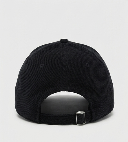 New Era New York Yankees Black Corduroy White NY Logo Adjustable Cap