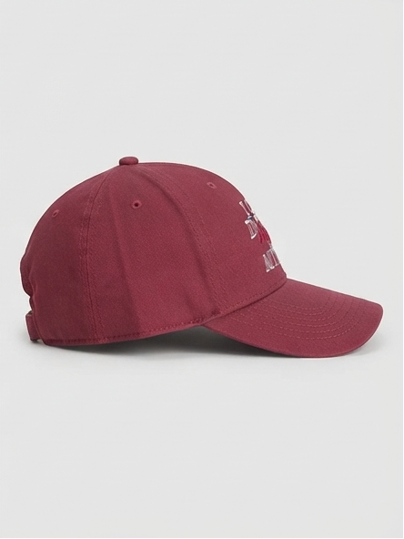 Maroon Red "I Can Decide For Myself" Slogan Embroidered Dad Cap