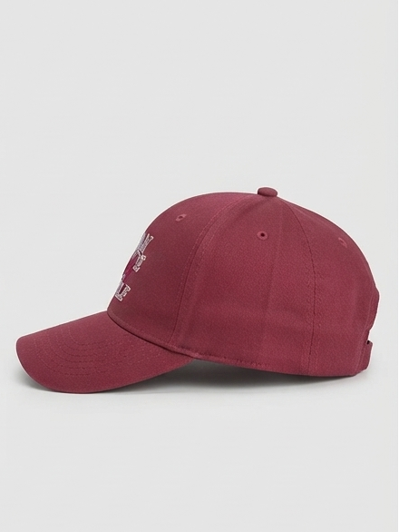 Maroon Red "I Can Decide For Myself" Slogan Embroidered Dad Cap