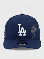 New Era Los Angeles Dodgers Navy Palm Trees & World Series Side Patch Fitted Cap
