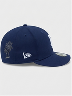 New Era Los Angeles Dodgers Navy Palm Trees & World Series Side Patch Fitted Cap