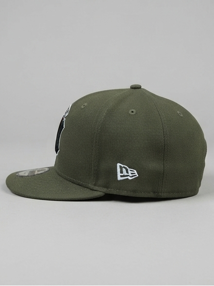 New Era New York Yankees Olive Green Crown Logo & World Series Side Patch Cap