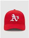 New Era Oakland Athletics Bright Red White "A's" Embroidered Adjustable Cap
