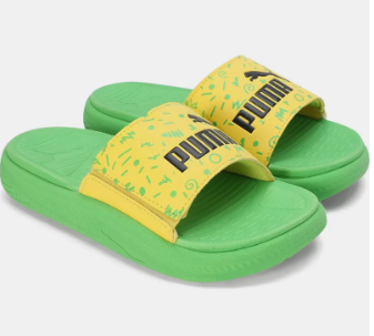 PUMA Boys & Girls Slip On Slipper Flip Flop