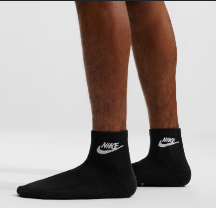 NIKE Everyday Lightweight Training Ankle Socks ( PACK OF 3 )