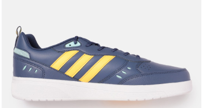 ADIDAS Men Striped Detail Round-Toe SMPHNY Tennis Shoes