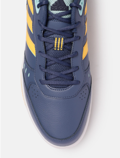 ADIDAS Men Striped Detail Round-Toe SMPHNY Tennis Shoes