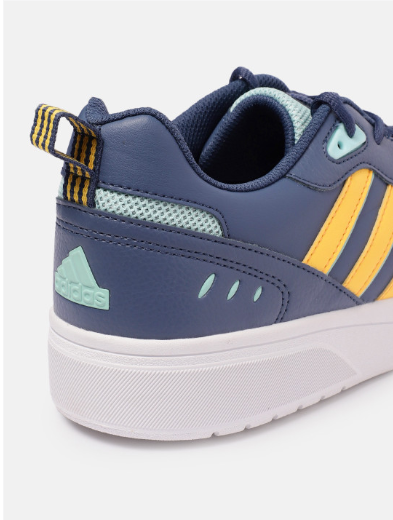 ADIDAS Men Striped Detail Round-Toe SMPHNY Tennis Shoes