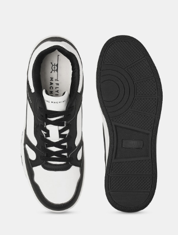 FLYING MACHINE Men Colourblocked PU Sneakers
