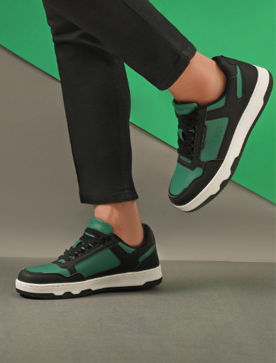 FLYING MACHINE Colourblocked SAUL Sneakers