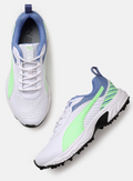 PUMA White Cricket Active Shoes