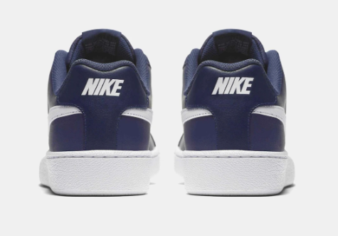 NIKE Navy Solid Court Royale Sneakers