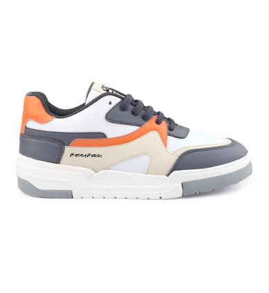 BACCA BUCCI Men Street Punk Colourblocked Sneakers