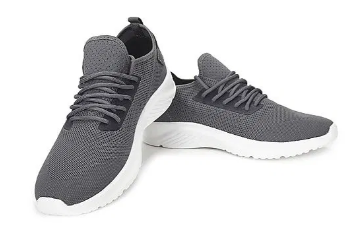 FLYING MACHINE Grey Mens Sneakers